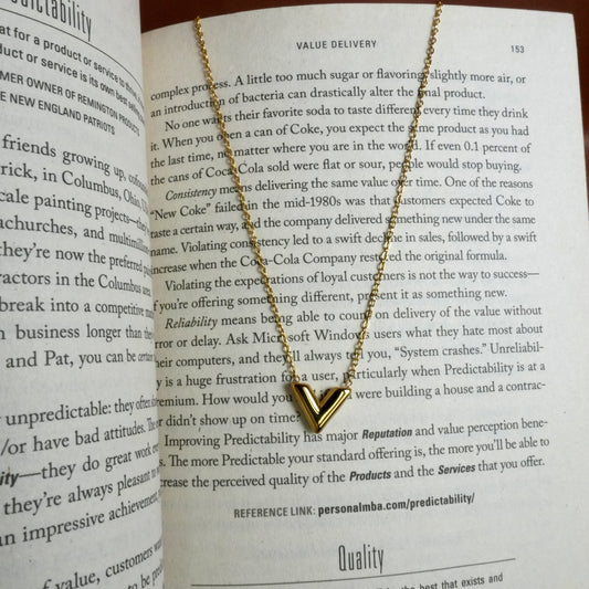 V Shaped Necklace