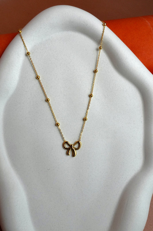 Bow Necklace