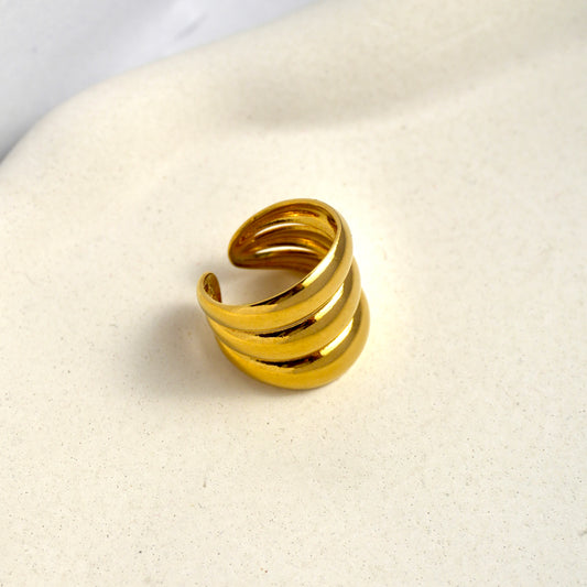 Tri Chunky Ring(Adjustable)