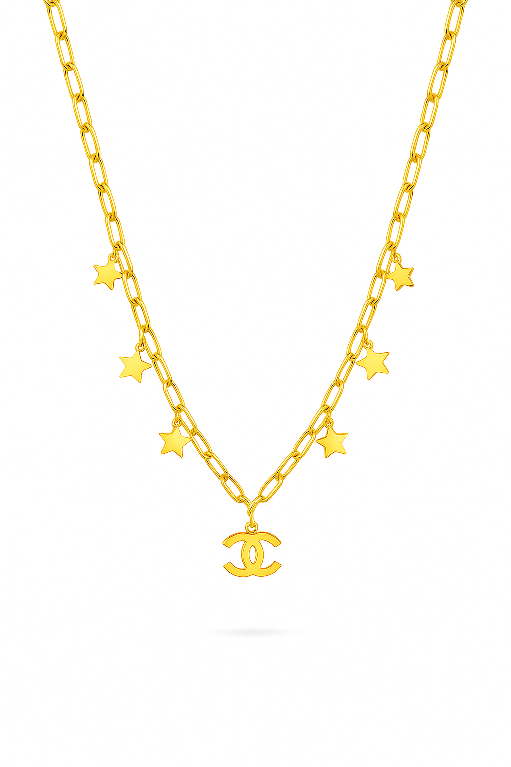 Multi Star Charm Necklace