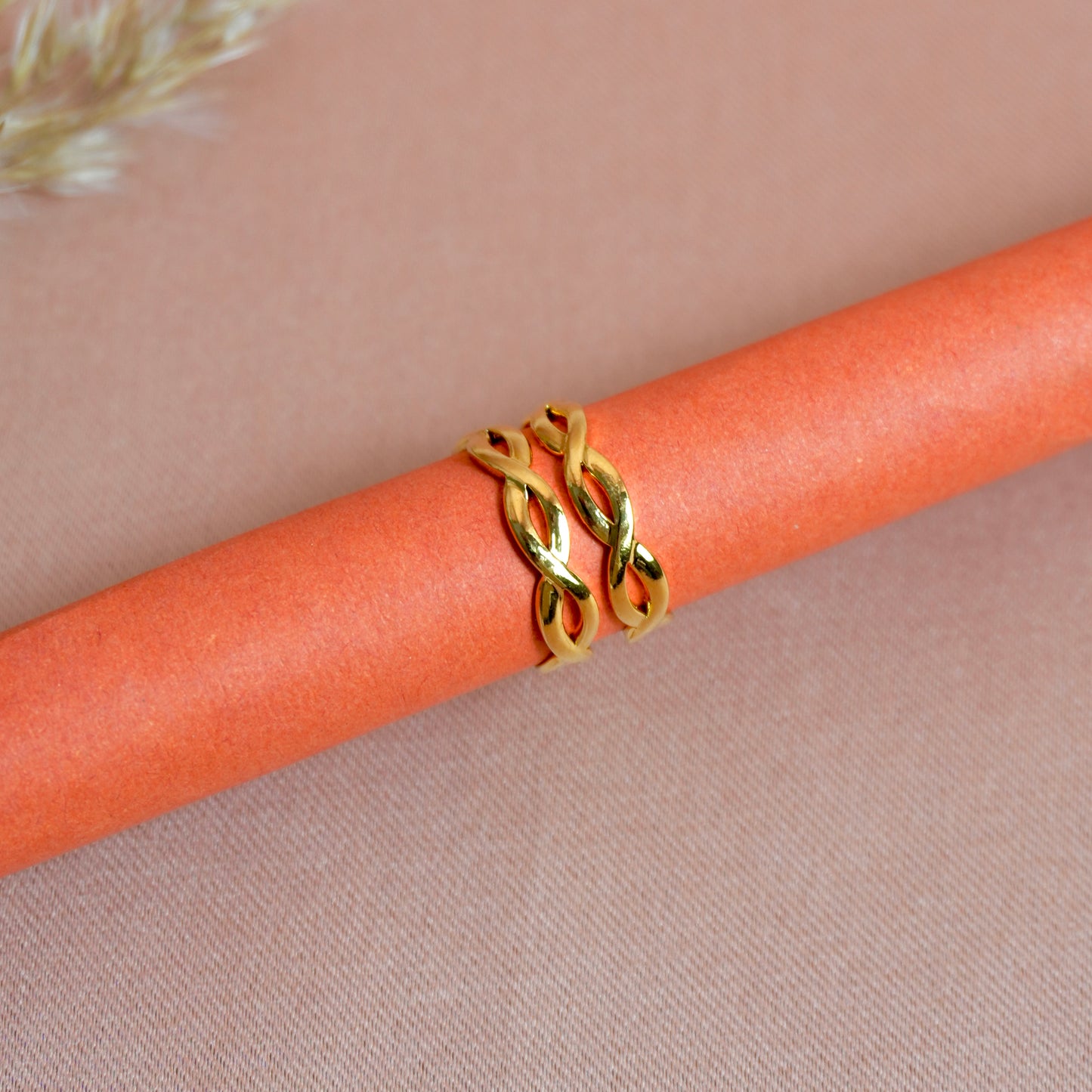 Double Braid Ring(Adjustable)