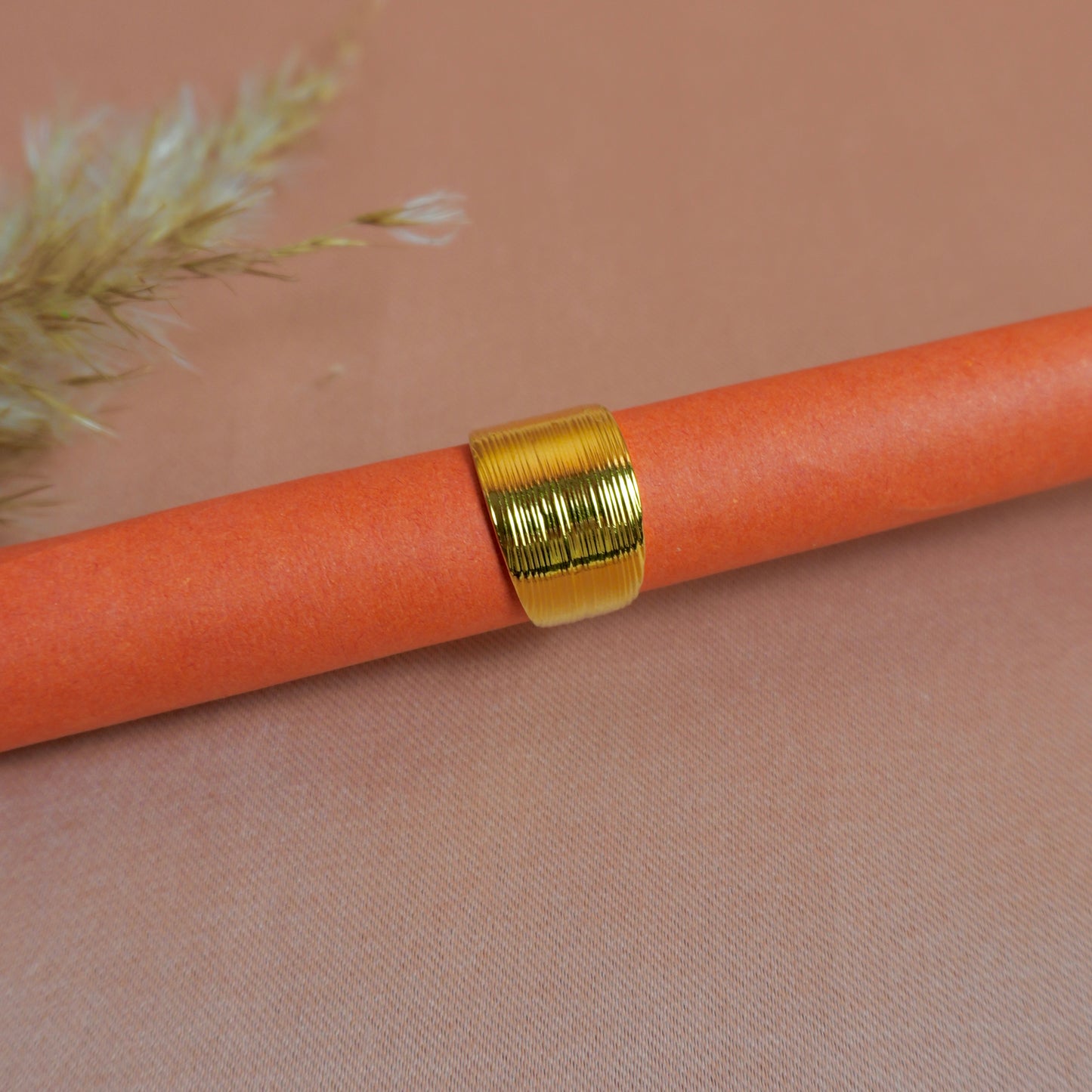 Wide Statement Ring(Adjustable)