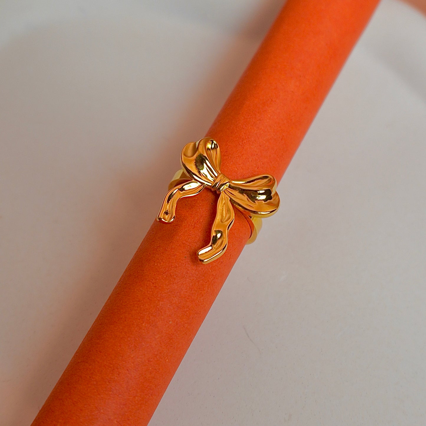Bow Statement Ring(Adjustable)