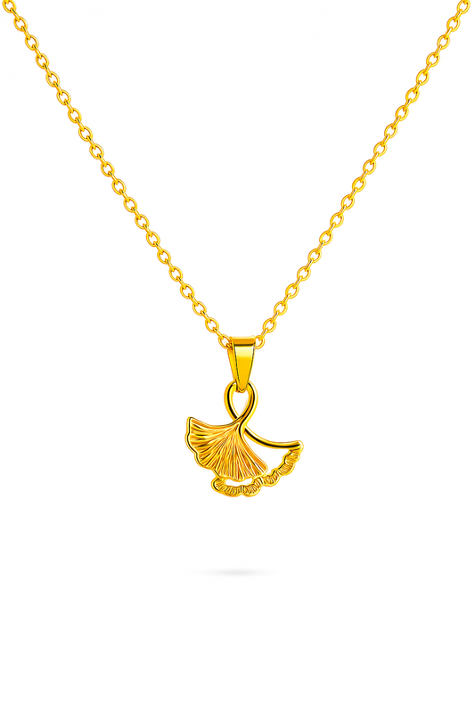 Golden Leaf Necklace