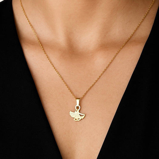 Golden Leaf Necklace